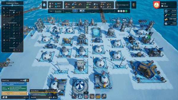 Игра United Penguin Kingdom, скриншот