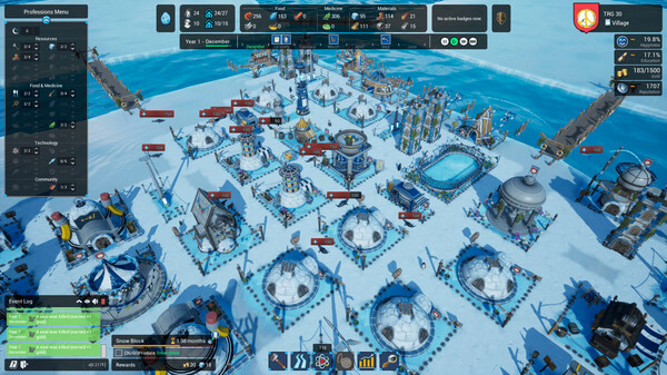 Игра United Penguin Kingdom, скриншот