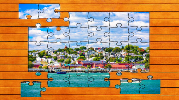 Игра United States of America Jigsaw Puzzles, скриншот