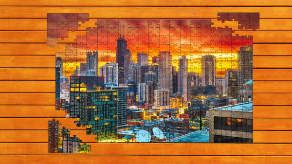 Игра United States of America Jigsaw Puzzles, скриншот