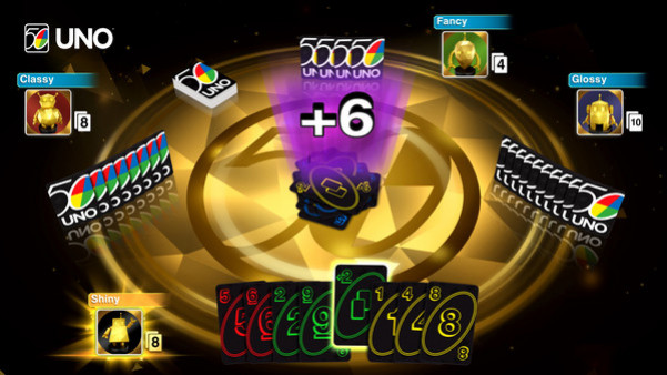 Игра Uno - 50th Anniversary Theme, скриншот