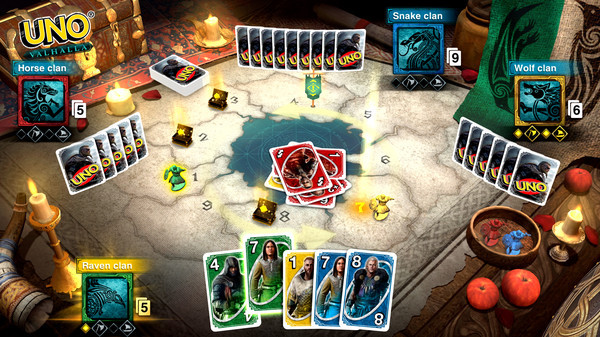 Игра UNO - AC Valhalla Theme Cards, скриншот