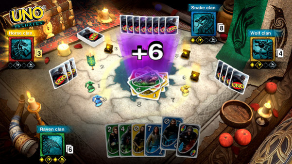 Игра UNO - AC Valhalla Theme Cards, скриншот