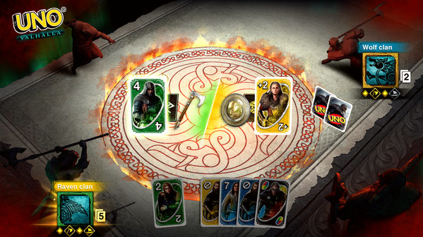 Игра UNO - AC Valhalla Theme Cards, скриншот