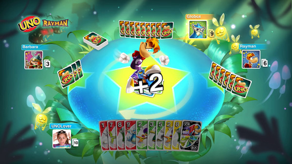 Игра Uno - Rayman Theme Cards, скриншот