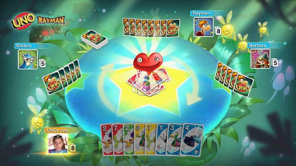 Игра Uno - Rayman Theme Cards, скриншот