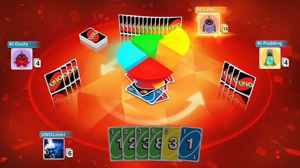 Игра UNO, скриншот