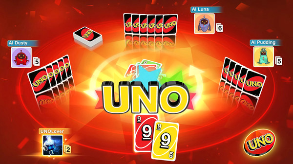 Игра UNO, скриншот