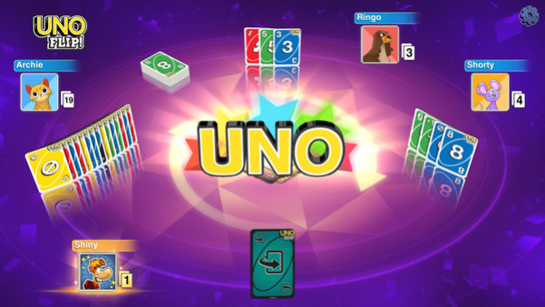 Игра Uno - Uno Flip Theme, скриншот