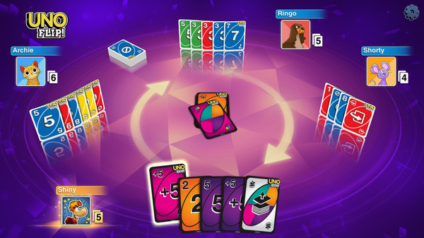 Игра Uno - Uno Flip Theme, скриншот