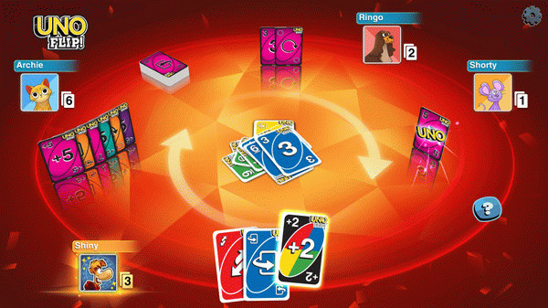 Игра Uno - Uno Flip Theme, скриншот