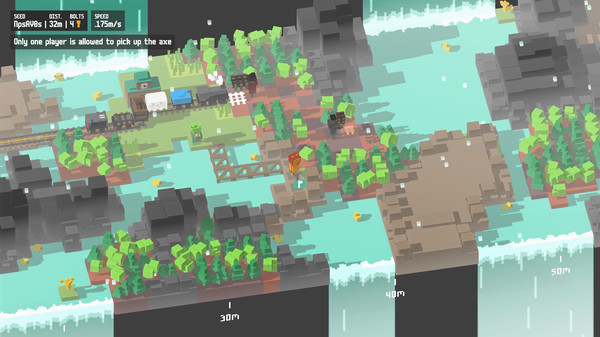 Игра Unrailed!, скриншот