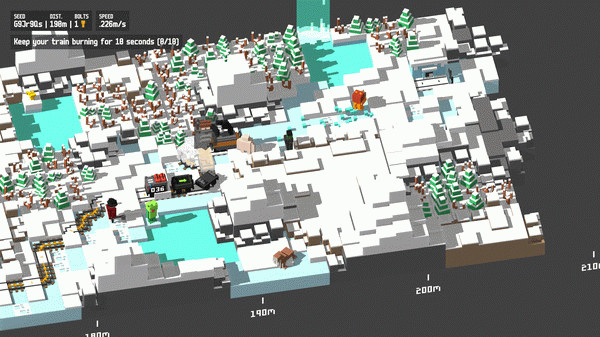 Игра Unrailed!, скриншот
