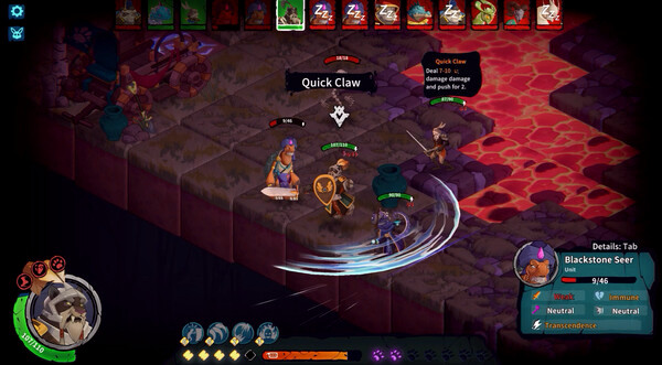 Игра Untamed Tactics - Humblewood Edition, скриншот