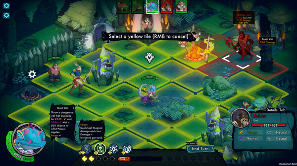 Игра Untamed Tactics, скриншот
