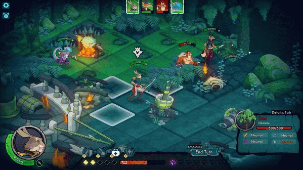 Игра Untamed Tactics, скриншот