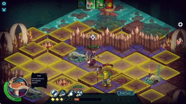 Игра Untamed Tactics, скриншот