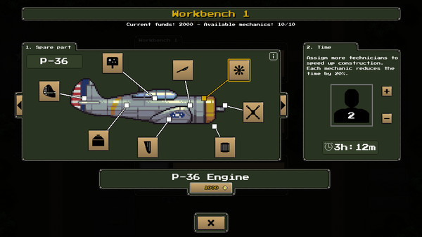 Игра Until the Last Plane, скриншот
