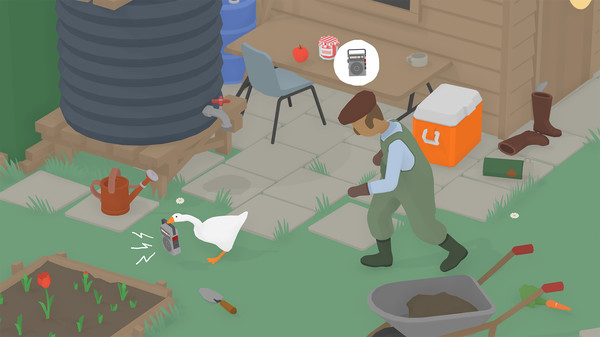 Игра Untitled Goose Game, скриншот