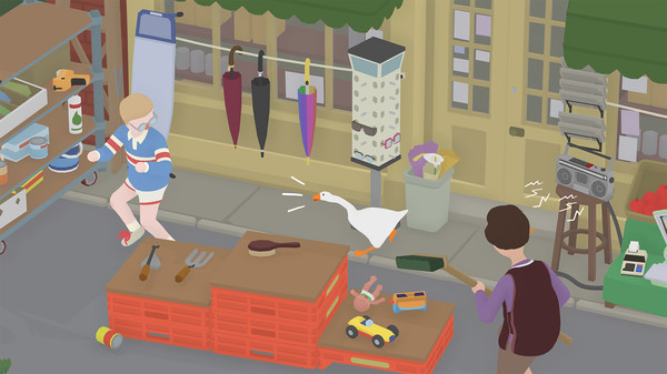 Игра Untitled Goose Game, скриншот