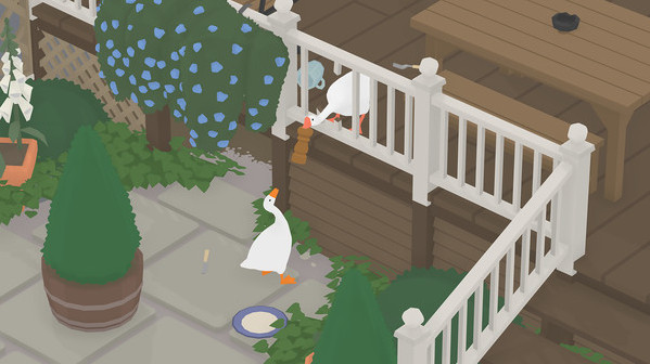 Игра Untitled Goose Game, скриншот