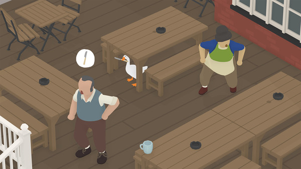 Игра Untitled Goose Game, скриншот