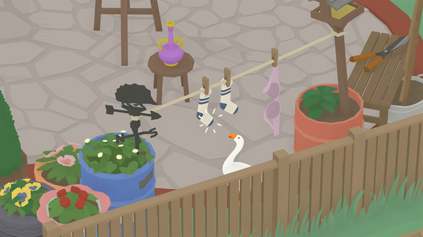Игра Untitled Goose Game, скриншот