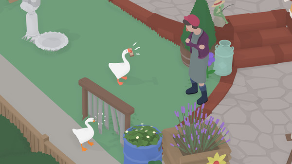 Игра Untitled Goose Game, скриншот