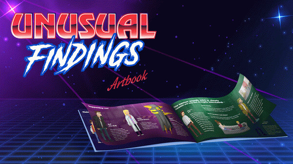 Игра Unusual Findings - Digital Artbook, скриншот