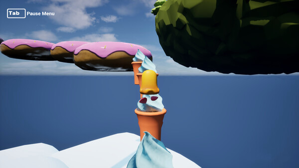 Игра Uppies!, скриншот
