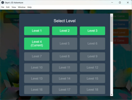 Игра Upsidedownsky, скриншот