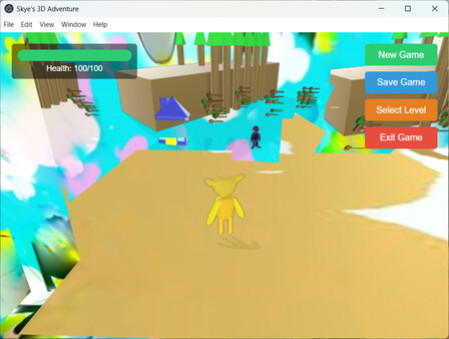 Игра Upsidedownsky, скриншот