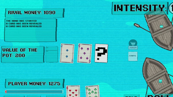 Игра Upstream Ante, скриншот