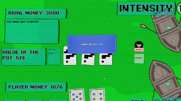 Игра Upstream Ante, скриншот