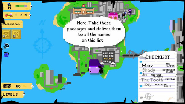 Игра Urban Pirate, скриншот