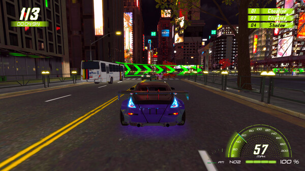 Игра Urban Shadows Racing Tokyo, скриншот