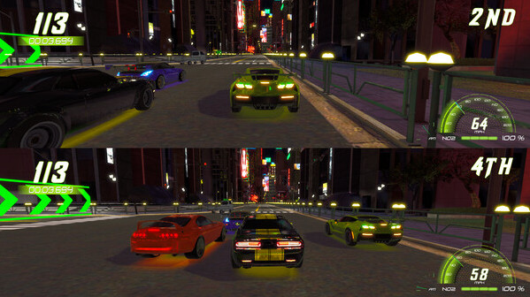 Игра Urban Shadows Racing Tokyo, скриншот
