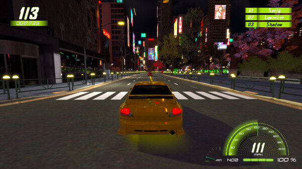 Игра Urban Shadows Racing Tokyo, скриншот