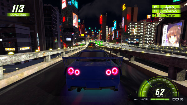 Игра Urban Shadows Racing Tokyo, скриншот