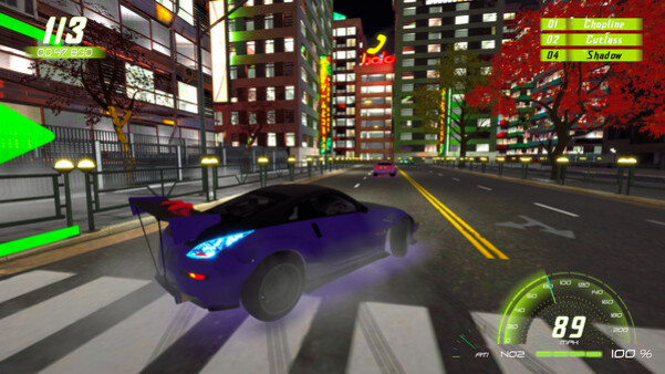 Игра Urban Shadows Racing Tokyo, скриншот