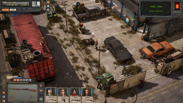 Игра Urban Strife, скриншот