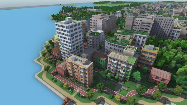 Игра Urbek City Builder, скриншот