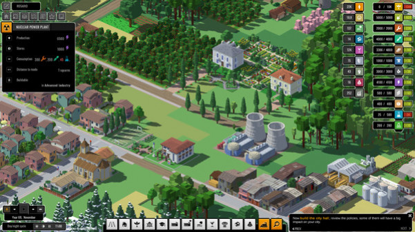 Игра Urbek City Builder, скриншот