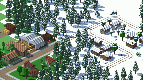 Игра Urbek City Builder, скриншот
