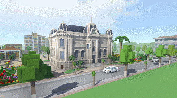 Игра Urbek City Builder, скриншот