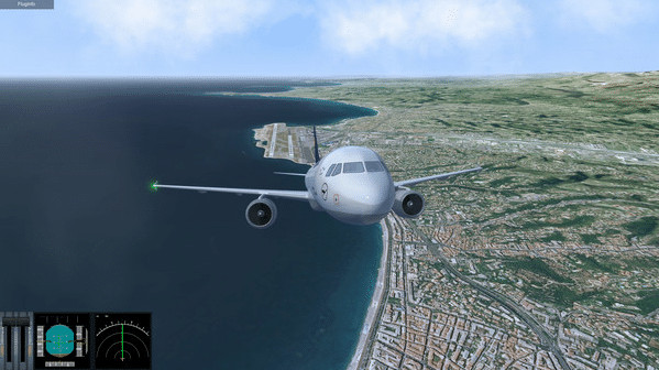 Игра Urlaubsflug Simulator – Holiday Flight Simulator, скриншот