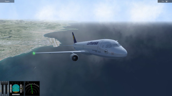 Игра Urlaubsflug Simulator – Holiday Flight Simulator, скриншот