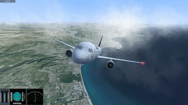 Игра Urlaubsflug Simulator – Holiday Flight Simulator, скриншот