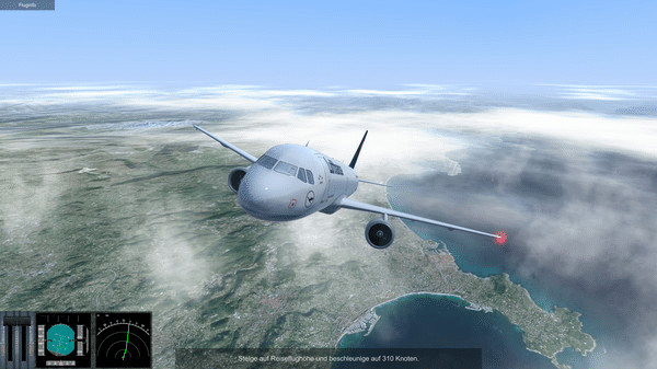 Игра Urlaubsflug Simulator – Holiday Flight Simulator, скриншот