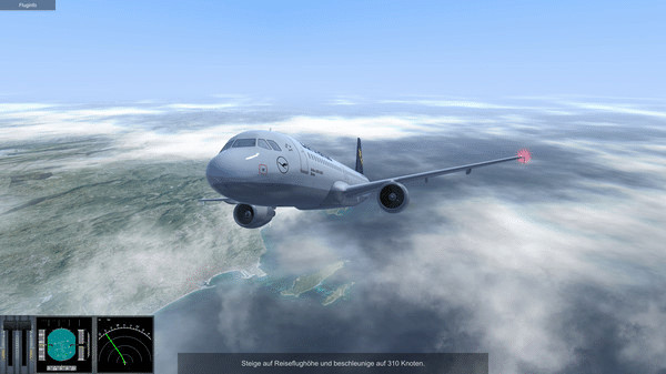 Игра Urlaubsflug Simulator – Holiday Flight Simulator, скриншот
